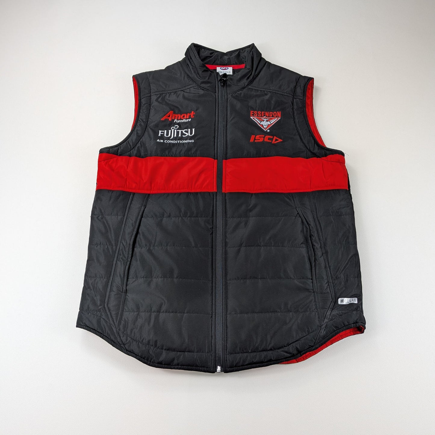 Gilet ISC X AFL Essendon vintage sportivo - M