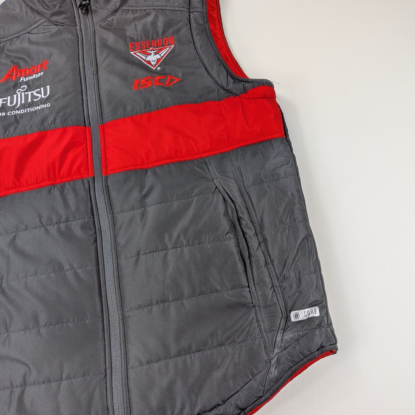 Gilet ISC X AFL Essendon vintage sportivo - M