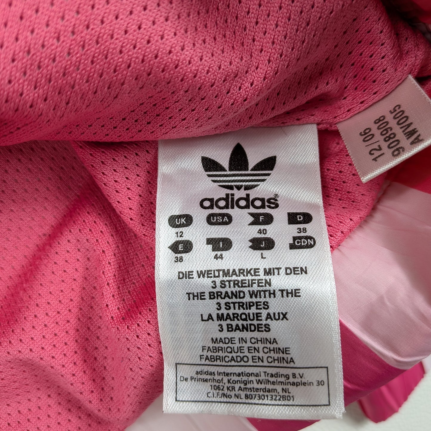 Giacca vintage Adidas Originals pop sporty-chic - S