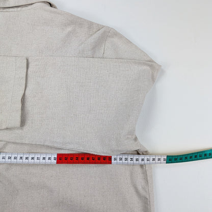 Blazer Lee vintage anni 80 Made in Belgium cotone lino - M