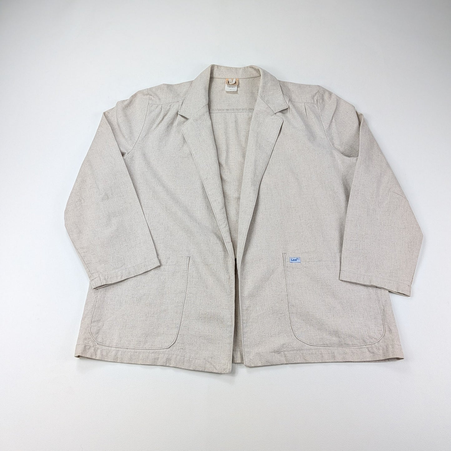 Blazer Lee vintage anni 80 Made in Belgium cotone lino - M