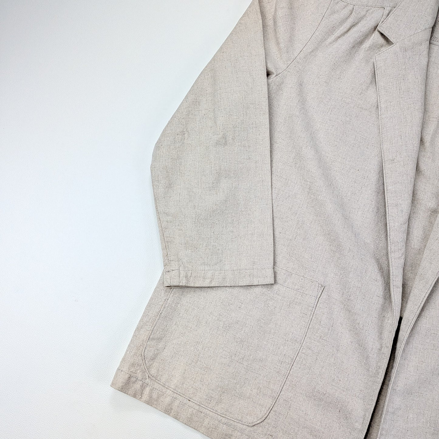 Blazer Lee vintage anni 80 Made in Belgium cotone lino - M