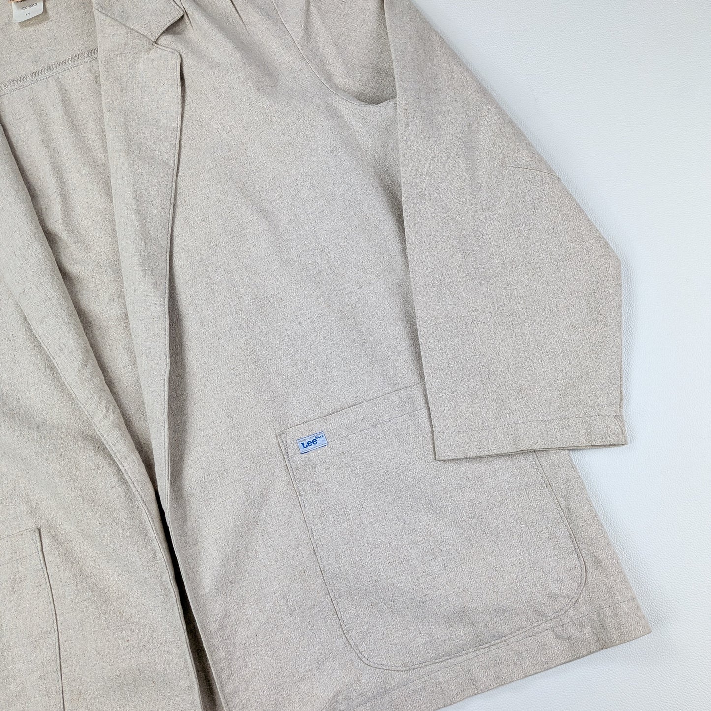 Blazer Lee vintage anni 80 Made in Belgium cotone lino - M