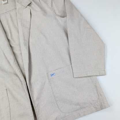 Blazer Lee vintage anni 80 Made in Belgium cotone lino - M