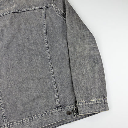 Giacca vintage Levi’s 72334 denim grigio stonewashed - L/XL