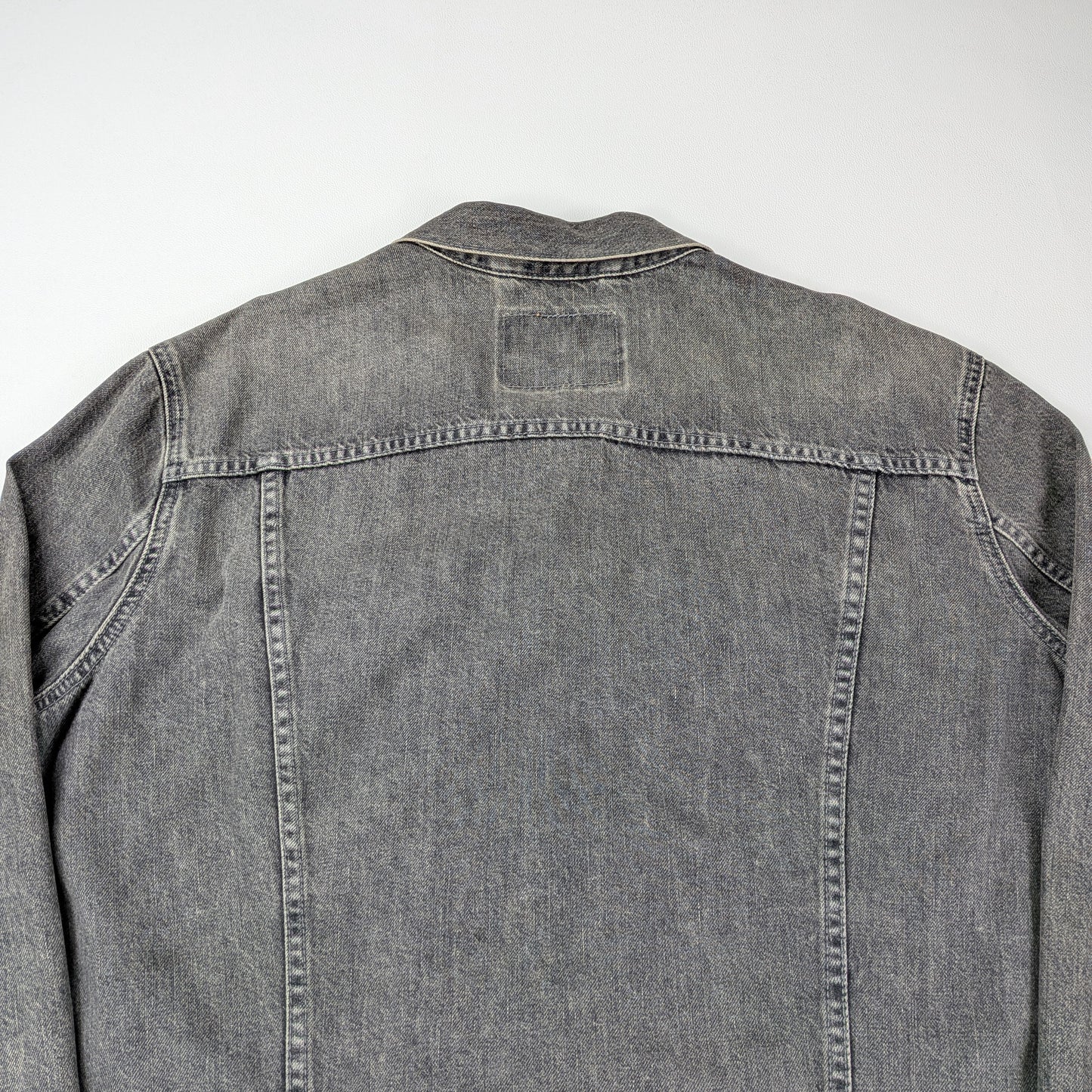 Giacca vintage Levi’s 72334 denim grigio stonewashed - L/XL