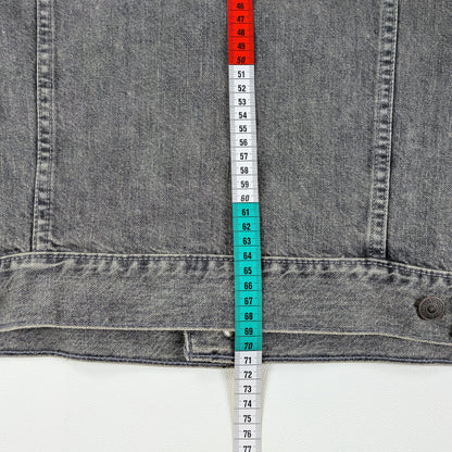 Giacca vintage Levi’s 72334 denim grigio stonewashed - L/XL