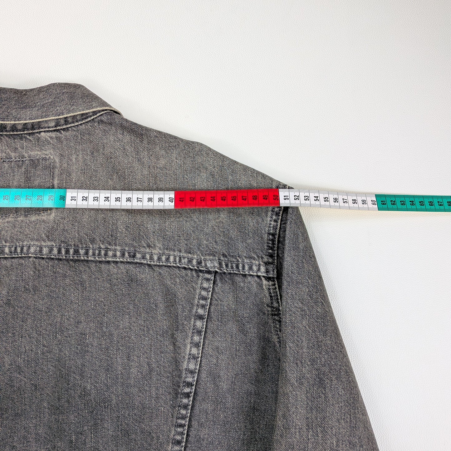 Giacca vintage Levi’s 72334 denim grigio stonewashed - L/XL
