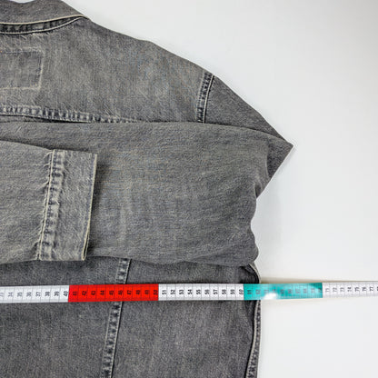 Giacca vintage Levi’s 72334 denim grigio stonewashed - L/XL