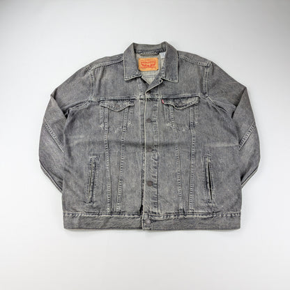 Giacca vintage Levi’s 72334 denim grigio stonewashed - L/XL