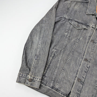 Giacca vintage Levi’s 72334 denim grigio stonewashed - L/XL