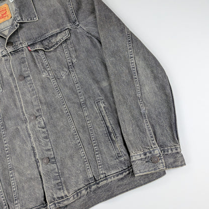 Giacca vintage Levi’s 72334 denim grigio stonewashed - L/XL
