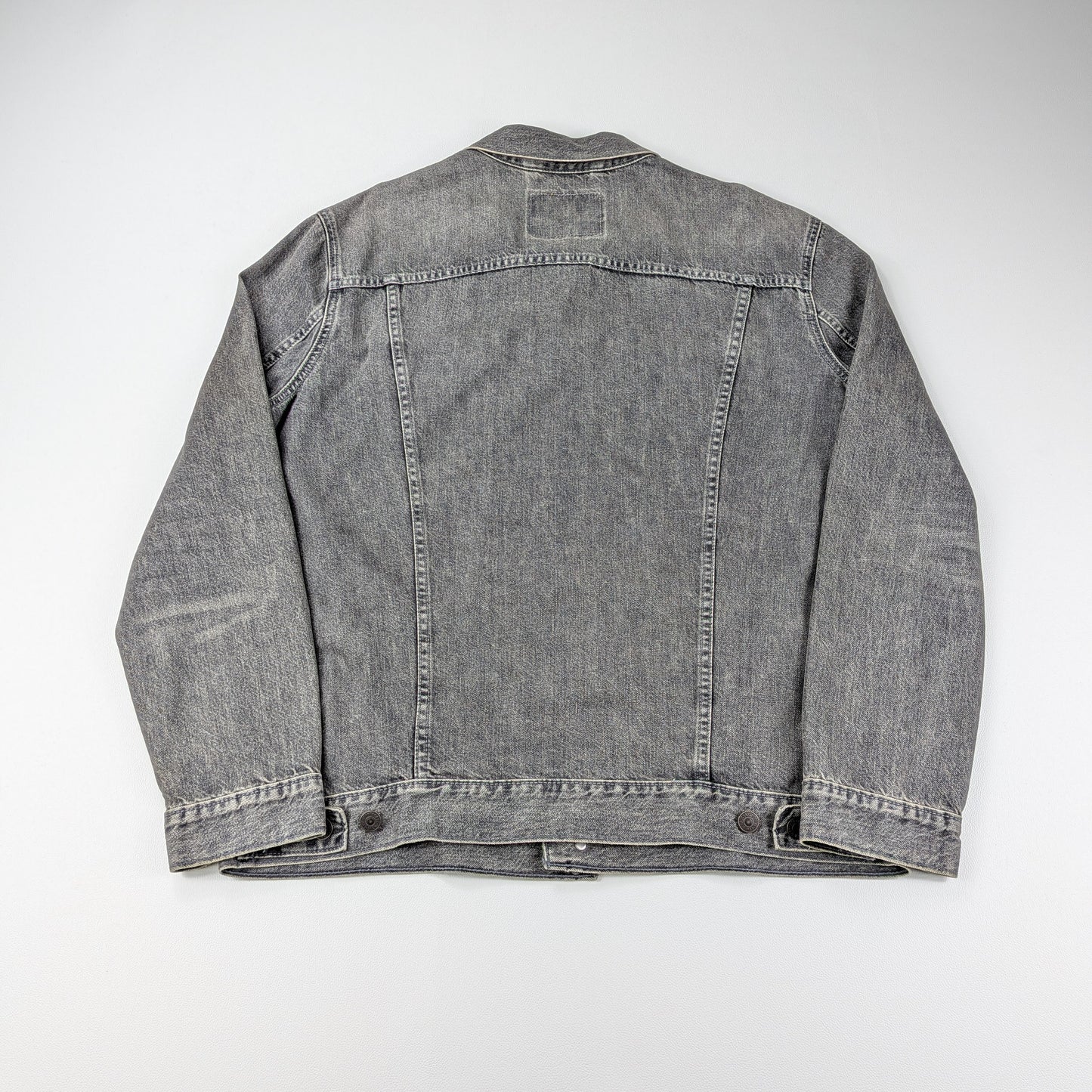 Giacca vintage Levi’s 72334 denim grigio stonewashed - L/XL
