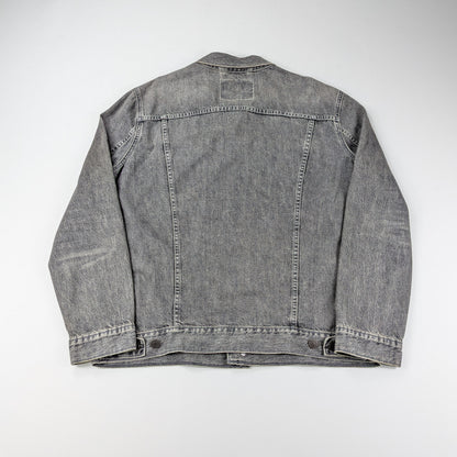 Giacca vintage Levi’s 72334 denim grigio stonewashed - L/XL