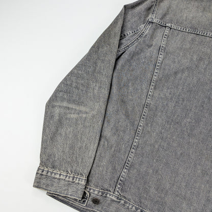 Giacca vintage Levi’s 72334 denim grigio stonewashed - L/XL