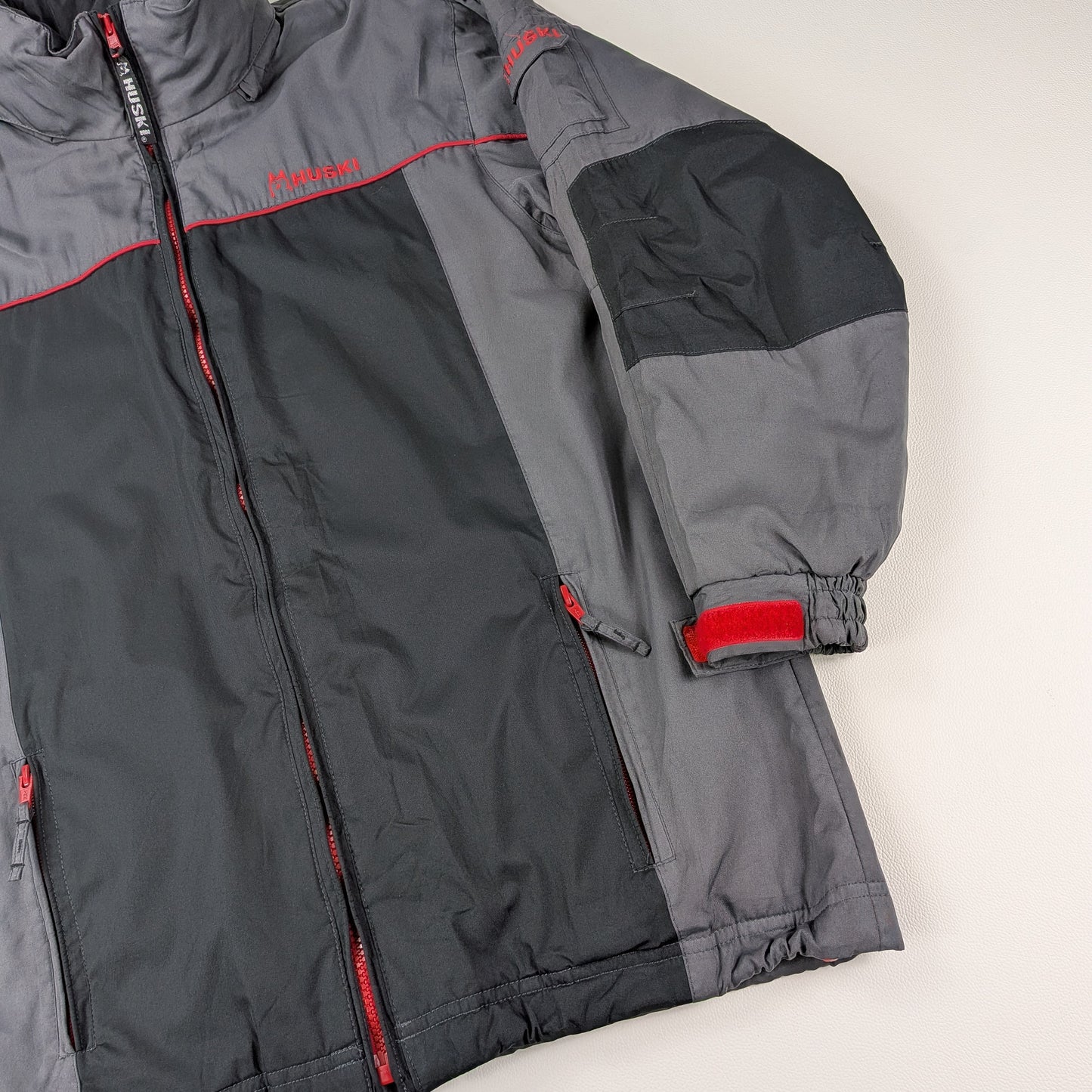 Giacca Huski Explorer imbottita vintage 90s 00s ski fleece - XS/S