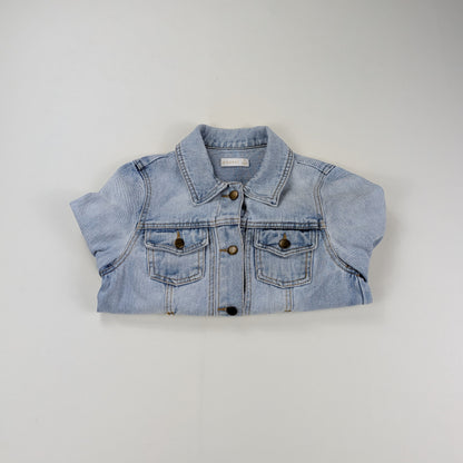 Giacca denim Kookai cropped vintage chic - XXS/XS