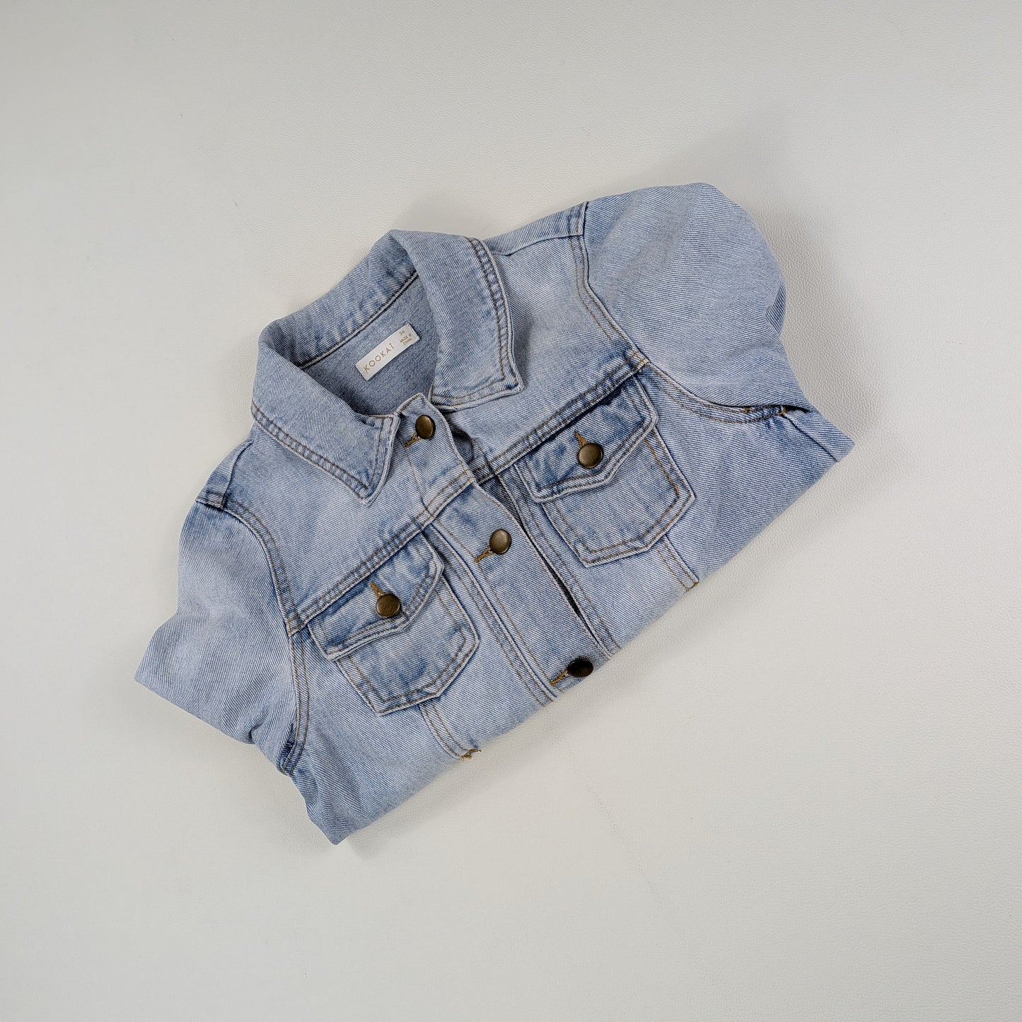 Giacca denim Kookai cropped vintage chic - XXS/XS
