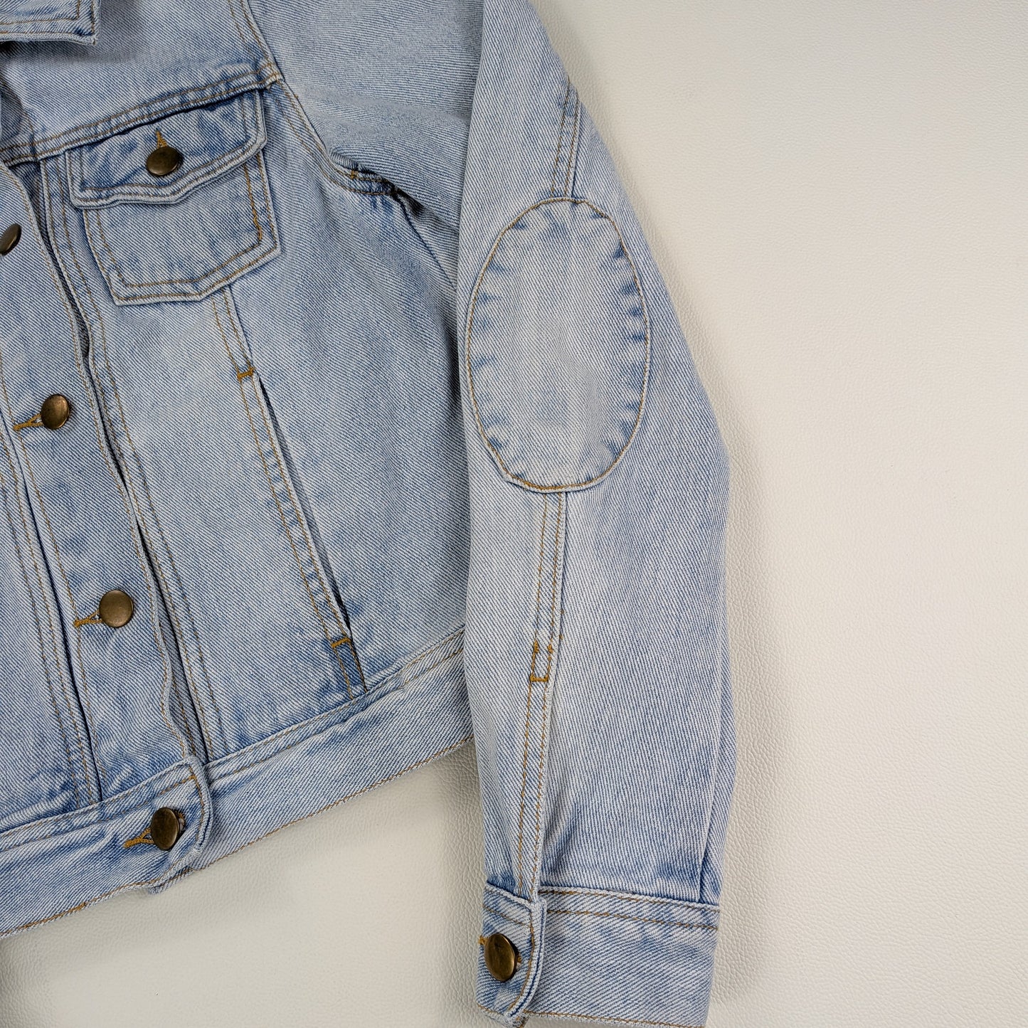 Giacca denim Kookai cropped vintage chic - XXS/XS