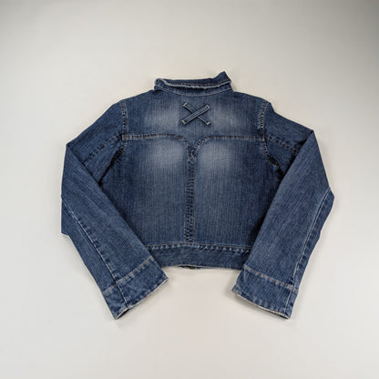 Giacca Levi’s denim vintage Y2K 90s cropped - XS/S