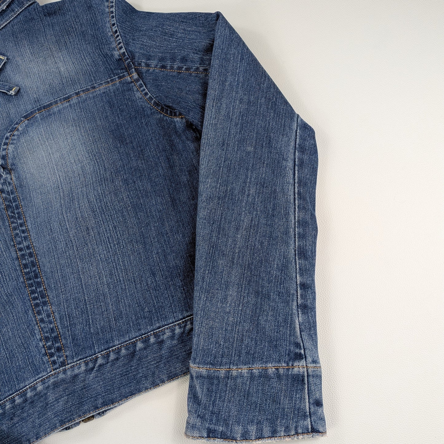 Giacca Levi’s denim vintage Y2K 90s cropped - XS/S