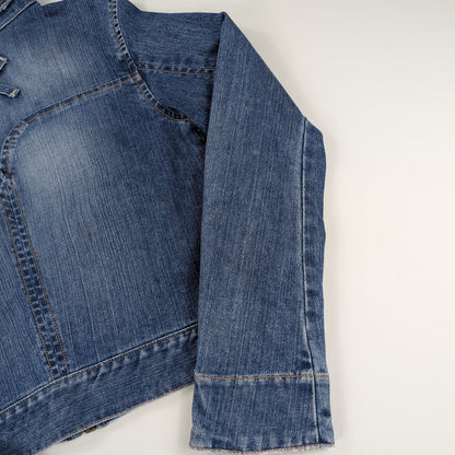 Giacca Levi’s denim vintage Y2K 90s cropped - XS/S