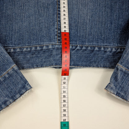 Giacca Levi’s denim vintage Y2K 90s cropped - XS/S