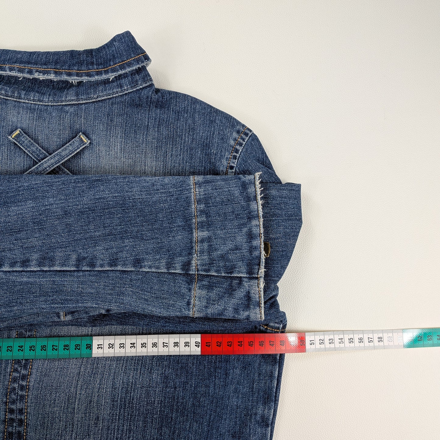 Giacca Levi’s denim vintage Y2K 90s cropped - XS/S