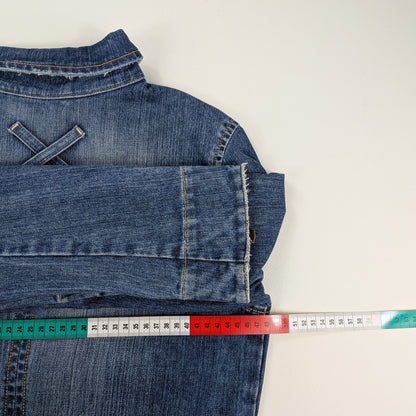 Giacca Levi’s denim vintage Y2K 90s cropped - XS/S