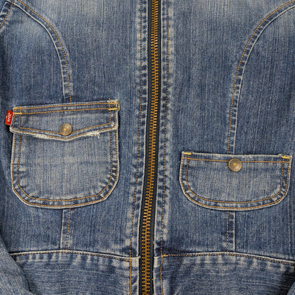 Giacca Levi’s denim vintage Y2K 90s cropped - XS/S