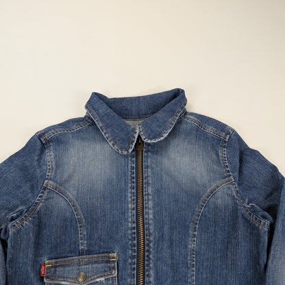 Giacca Levi’s denim vintage Y2K 90s cropped - XS/S