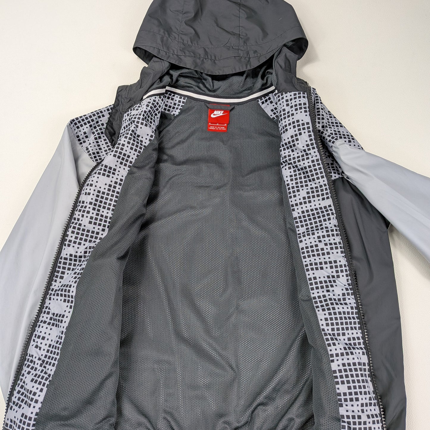Giacca Nike windbreaker color block pixel pattern - S/M