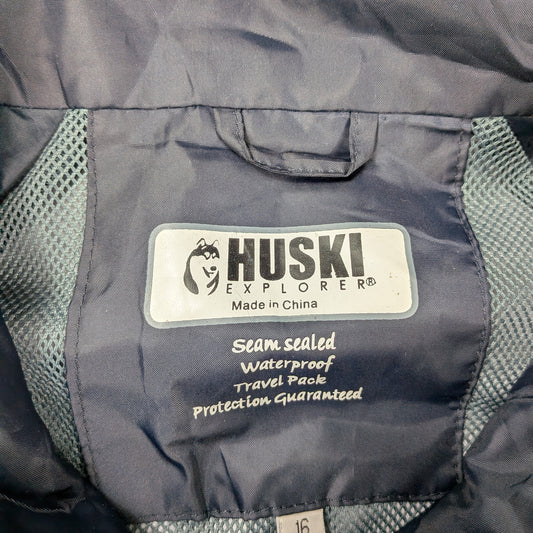 Impermeabile vintage Huski Explorer 90s gorpcore - L/XL