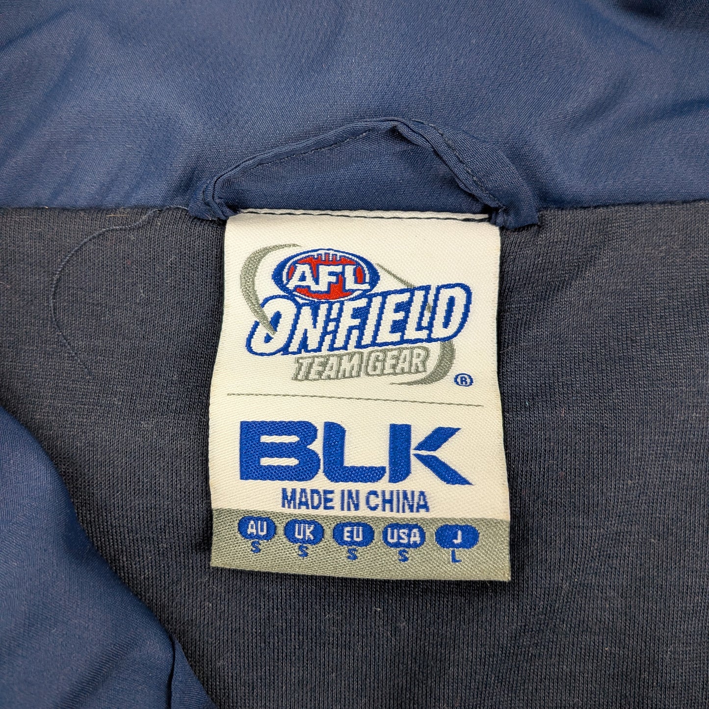 Giacca BLK x AFL Adelaide Crows vintage sportswear - S/M