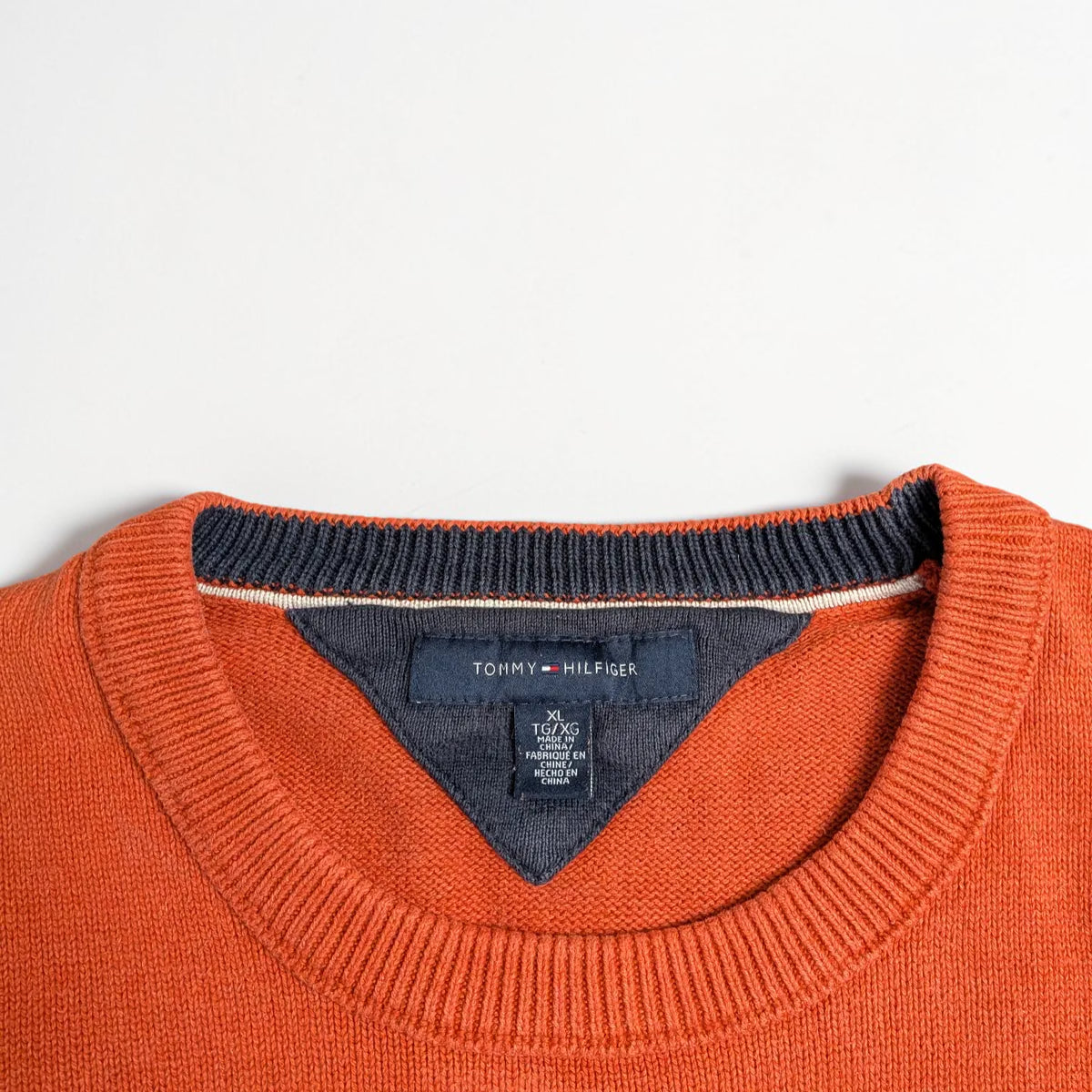 Tommy Hilfiger Y2K preppy sweater - XL