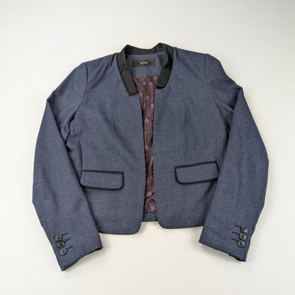 Elegant short micro weave Kookai vintage blazer - XS/S