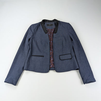 Elegant short micro weave Kookai vintage blazer - XS/S