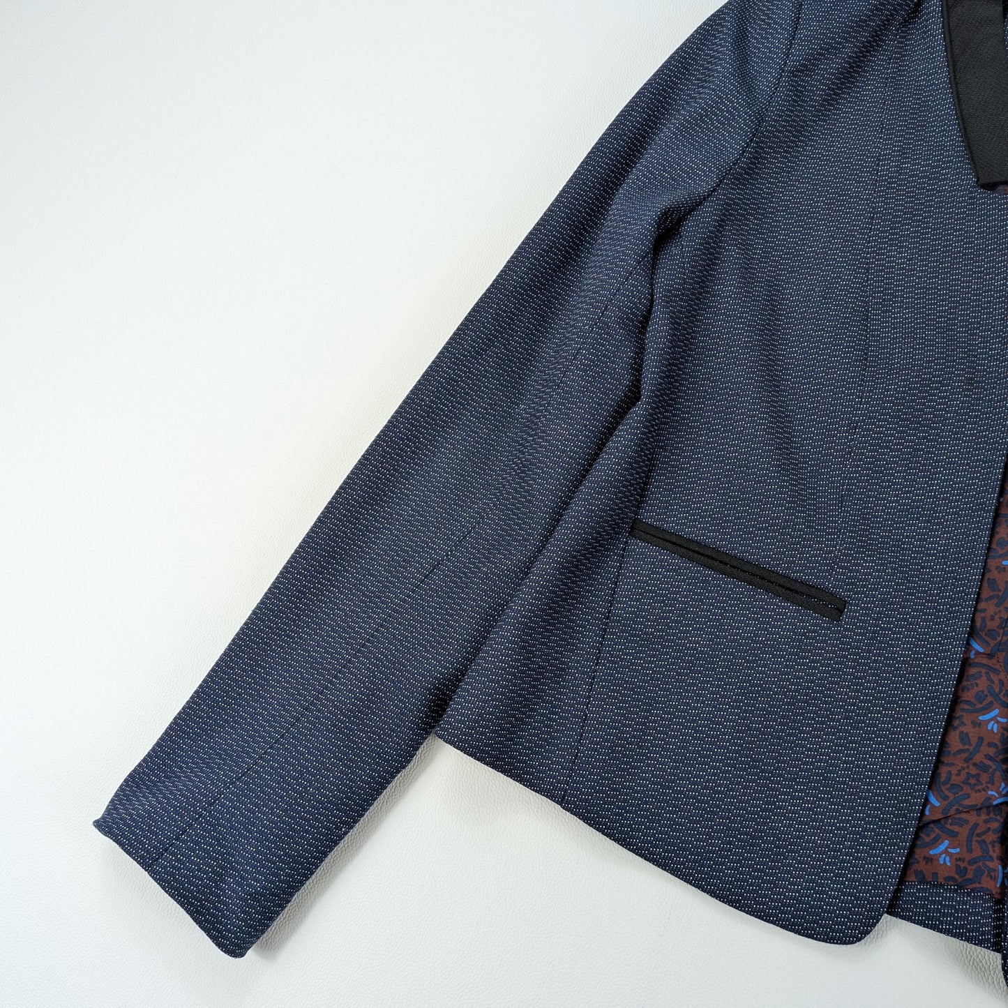 Elegant short micro weave Kookai vintage blazer - XS/S