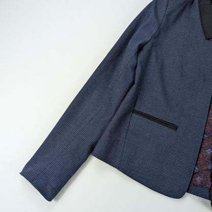 Elegant short micro weave Kookai vintage blazer - XS/S