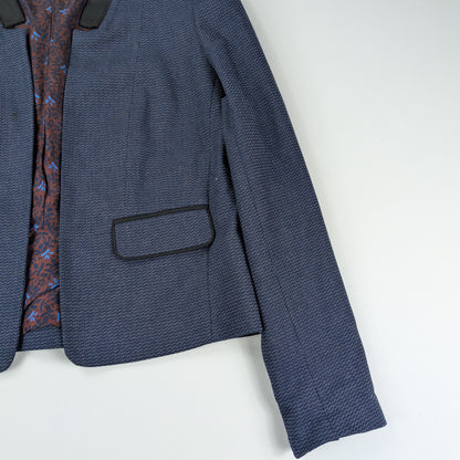 Elegant short micro weave Kookai vintage blazer - XS/S
