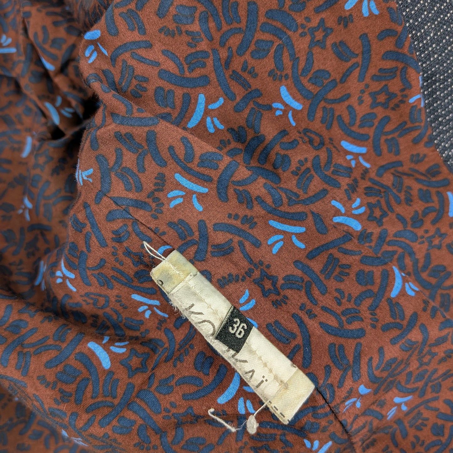 Elegant short micro weave Kookai vintage blazer - XS/S