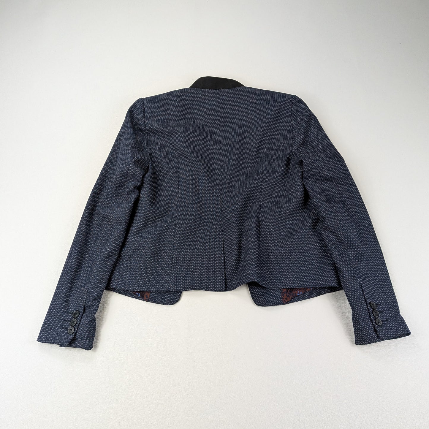 Elegant short micro weave Kookai vintage blazer - XS/S