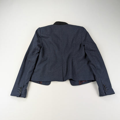 Elegant short micro weave Kookai vintage blazer - XS/S