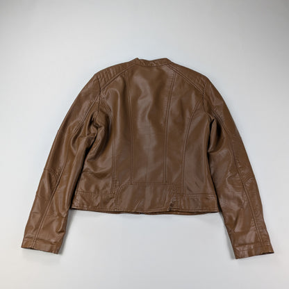 Giacca Vero Moda in similpelle corta aderente biker retrò - S/M