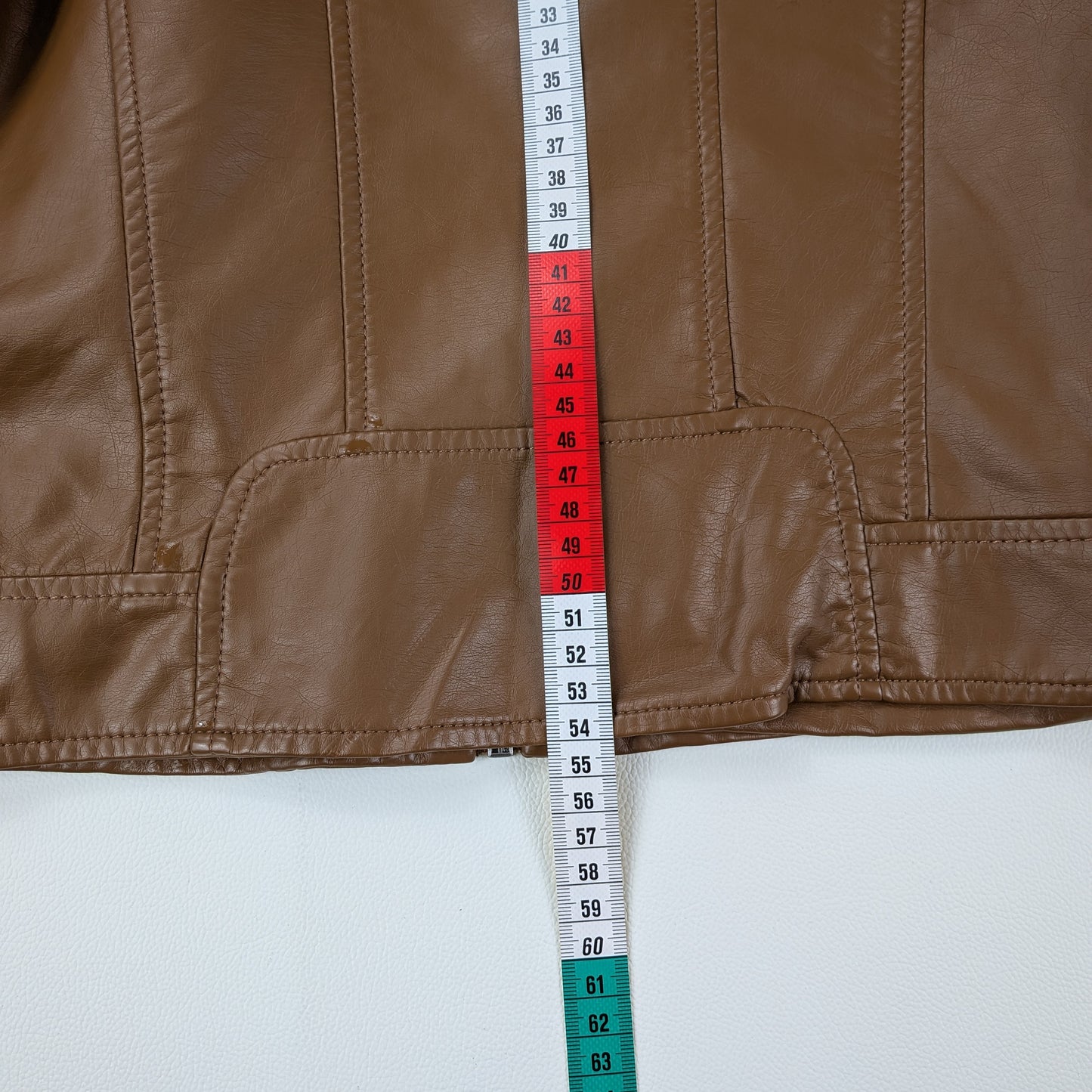 Giacca Vero Moda in similpelle corta aderente biker retrò - S/M
