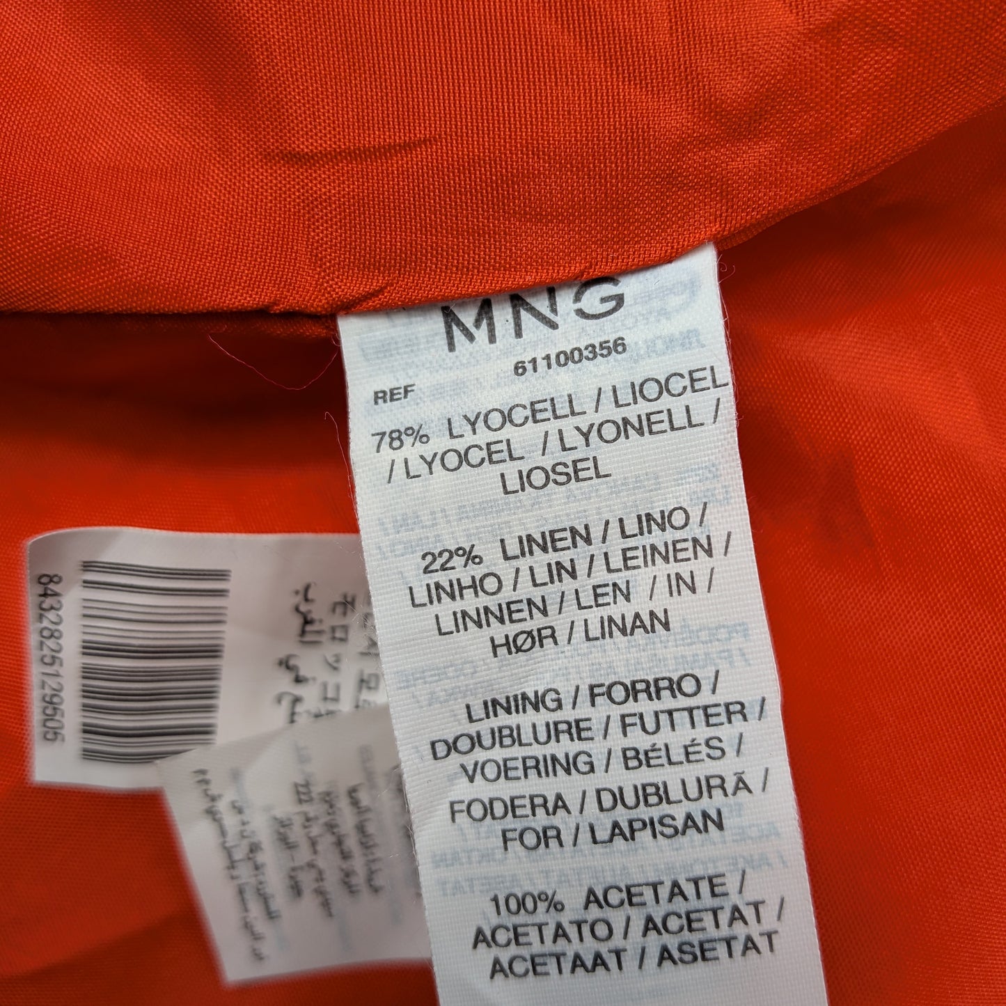 Blazer Mango Suit lyocell lino raffinato - M/L
