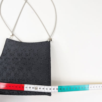 Borsa piccola elegante ricamata a tracolla