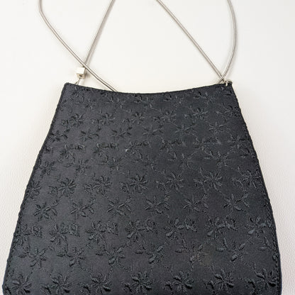 Borsa piccola elegante ricamata a tracolla