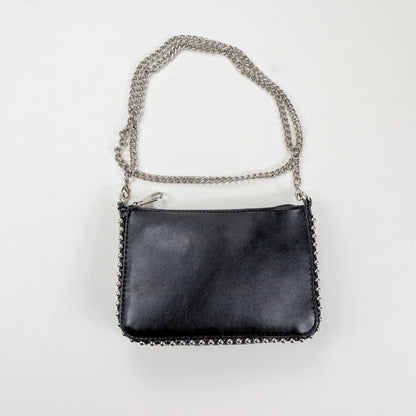 Borsa Stradivarius edgy rock Y2K borchiata