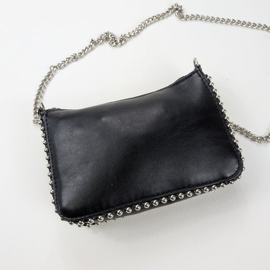 Borsa Stradivarius edgy rock Y2K borchiata